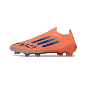 Adidas F50 Elite Laceless Coral Blaze Firm Ground FG Kids Football Boot