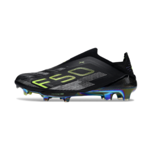 Adidas F50+ Laceless Elite Eletric Stealth Pack Firm Ground FG Kids Football Boot