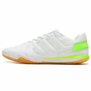 Adidas Top Sala IC White and Green Futsal Football Boot