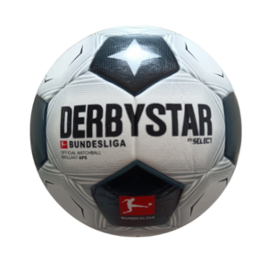 Derbystar Brillant APS Bundesliga 22-23 White and Black Football Ball