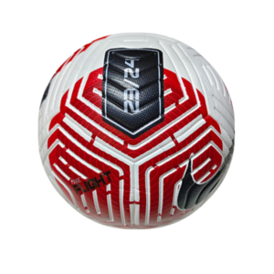 Nike Flight White and Red Football Ball