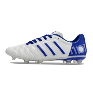 Adidas Adipure 11Pro White and Blue Firm Ground FG Football Boot