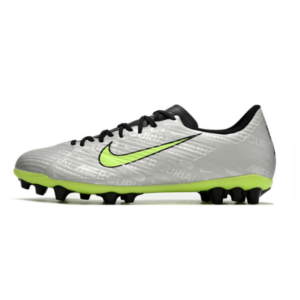 Nike Air Zoom Mercurial Vapor 15 Academy Gray and Green Artificial Ground AG Football Boot