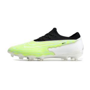 Nike Phantom GX Academy White Green and Black Firm Ground FG Football Boot