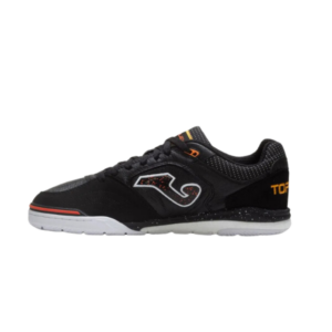 Joma Top Flex Rebound Black and Orange Indoor IC Football Boot