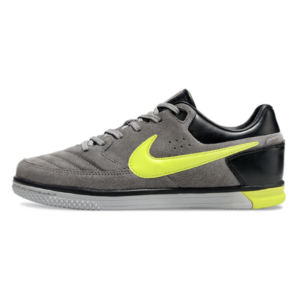 Nike5 Street Gato Grey and Green Indoor IC Football Boot