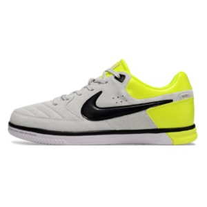 Nike5 Street Gato Gray and Green Indoor IC Football Boot
