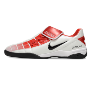 Nike Air Zoom Total 90 III White and Red Indoor IC Football Boot