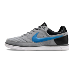Nike5 Street Gato Gray and Blue Indoor IC Football Boot