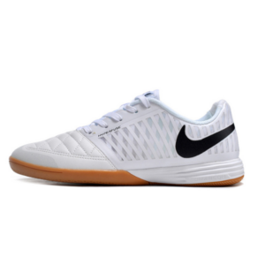 Nike Lunar Gato II White and Gray Indoor IC Football Boot
