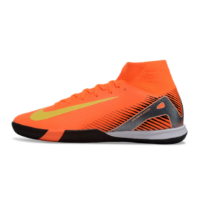 Nike Mercurial Superfly 10 Elite Orange and Yellow Indoor IC Football Boot
