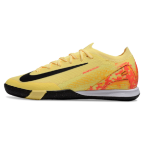 Nike Mercurial Vapor 16 Elite Mbappe Pack Grey and Yellow Indoor IC Football Boot