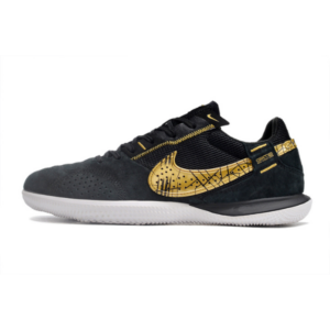Nike Streetgato Black and Gold Indoor IC Football Boot