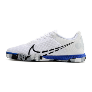Nike Reactgato White and Blue Indoor IC Football Boot