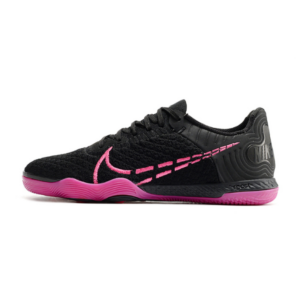 Nike Reactgato Black and Pink Indoor IC Football Boot