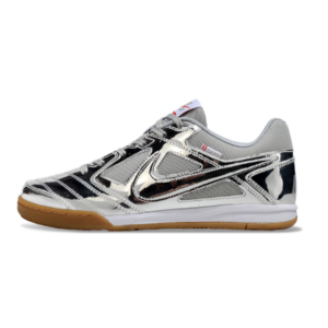 Nike SB Gato X Supreme Silver Indoor IC Football Boot