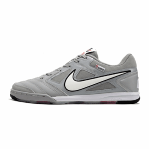 Nike SB Gato X Supreme Gray and White Indoor IC Football Boot
