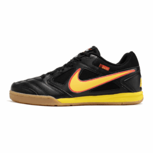 Nike SB Gato X Supreme Black and Yellow Indoor IC Football Boot