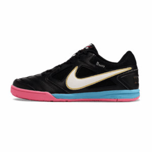 Nike SB Gato X Supreme Black, Pink and Blue Indoor IC Football Boot