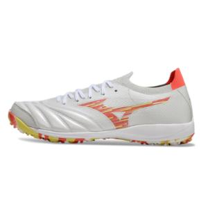 Mizuno Neo Sala Turf TF White Orange and Yellow Football Boot