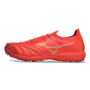 Mizuno Neo Sala Turf TF Red and Yellow Football Boot