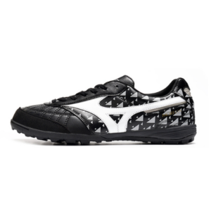 Mizuno Morelia Sala Turf TF Black White and Gray Football Boot