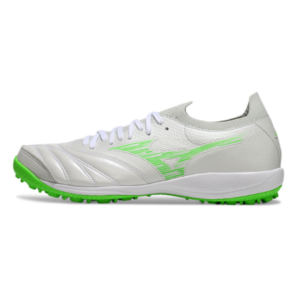 Mizuno Neo Sala White and Green Turf TF Football Boot