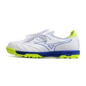 Mizuno Neo Sala Turf TF White Yellow and Blue Football Boot
