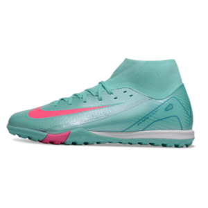 Nike Zoom Mercurial Superfly 10 Academy Light Blue Turf TF Football Boot