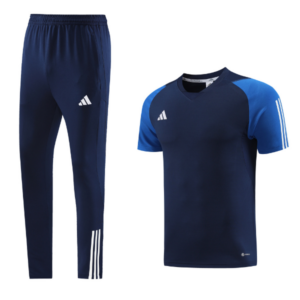 Adidas Training Blue Training Set T-Shirt and Pants