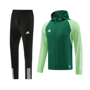 Adidas Cold Green Black Set Coat and Pants