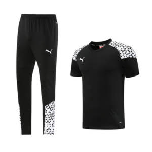 Puma Training Black White Training Set T-Shirt and Pants