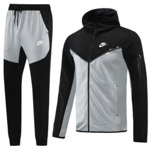 Nike Cold Black and Grey Set Coat and Pants