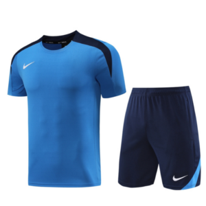 Nike Light Blue Training Set T-Shirt and Shorts