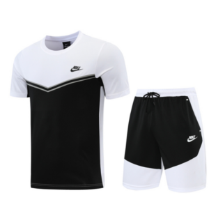 Nike Black and White Training Set T-Shirt and Shorts