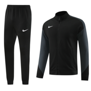 Nike Black and Grey Cold Set Jacket and Pants