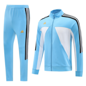 Adidas Cold Blue White Black Set Coat and Pants