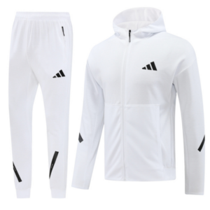 Adidas Cold Set White Coat and Pants