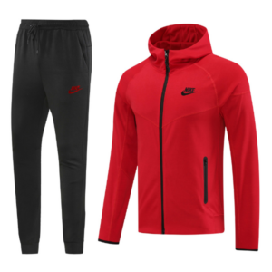 Nike Cold Red and Black Set Coat and Pants