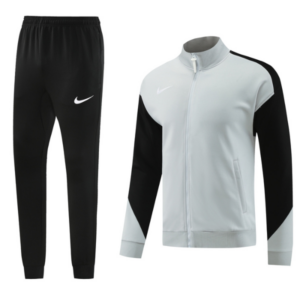 Nike Gray and Black Cold Set Jacket and Pants