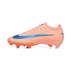 Nike Mercurial Vapor 16 Elite Pink and Blue Firm Ground FG Kids Football Boot