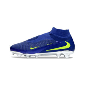 Nike Phantom 6 DF Elite Blue and Silver Firm Ground FG Football Boot