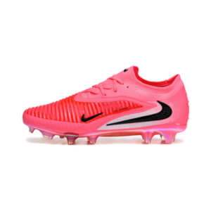 Nike Phantom 6 Elite Pink and Red Firm Ground FG Kids Football Boot