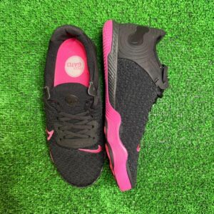 Nike Reactgato Black and Pink Indoor IC Football Boot Size 39 Eur
