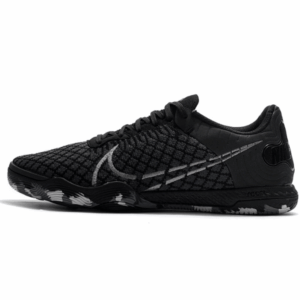 Nike Reactgato Black and Gray Indoor IC Football Boot