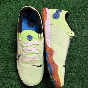 Nike Reactgato Light Green Indoor IC Football Boot Size 42 Eur