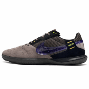 Nike Streetgato Grey and Purple Indoor IC Football Boot