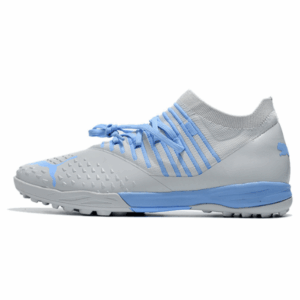 Puma Future Z 1.3 Gray and Blue Turf TF Football Boot