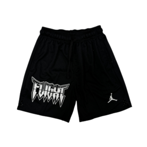 Jordan Black and White Shorts