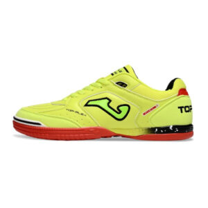 Joma Top Flex 24 Yellow and Red Indoor IC Football Boot